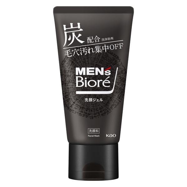 Amazon | メンズビオレ 炭洗顔料 洗顔ジェル 花王 ジェルタイプ 150g